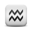 Водолей sign glyph symbol