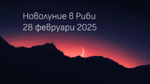 Новолуние в Риби на 28 януари 2025